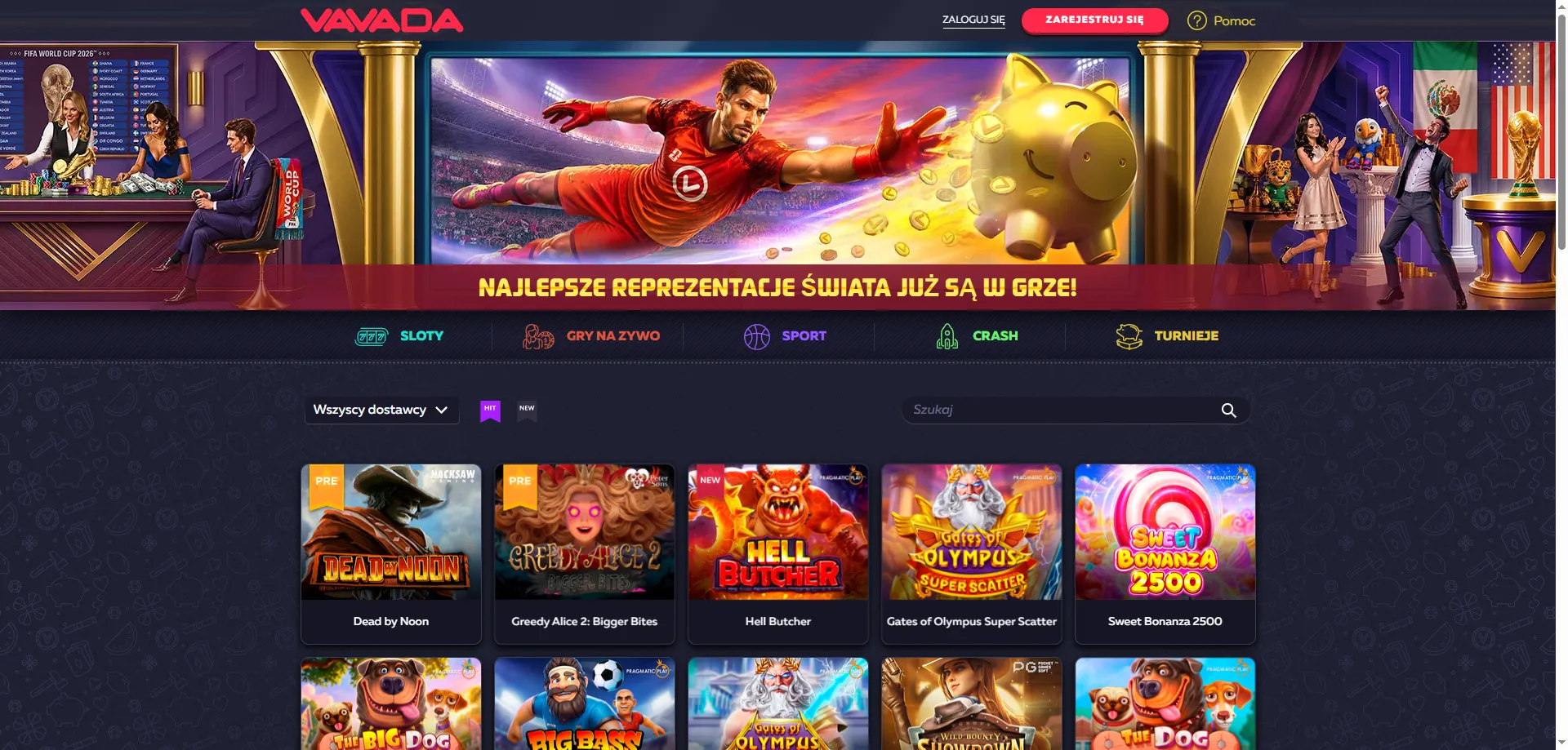 Vavada Casino PL &ndash; kasyno online z bonusem do 5000 PLN